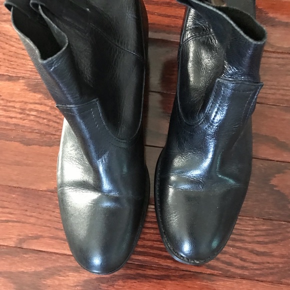 Express size 7 leather booties - Picture 4 of 5